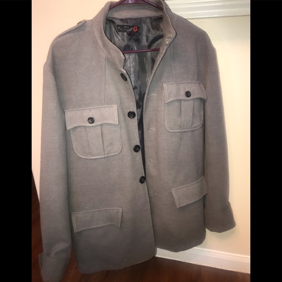 G by Guess Other - Men's Gray Wool Jacket